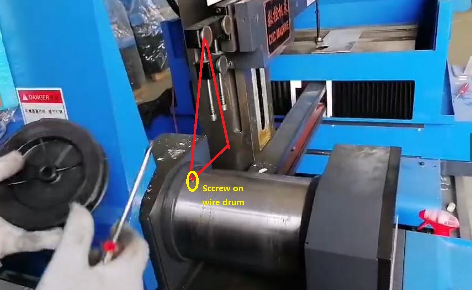 How to change the Molybdenum wire for the wire cutting machine?cid=4